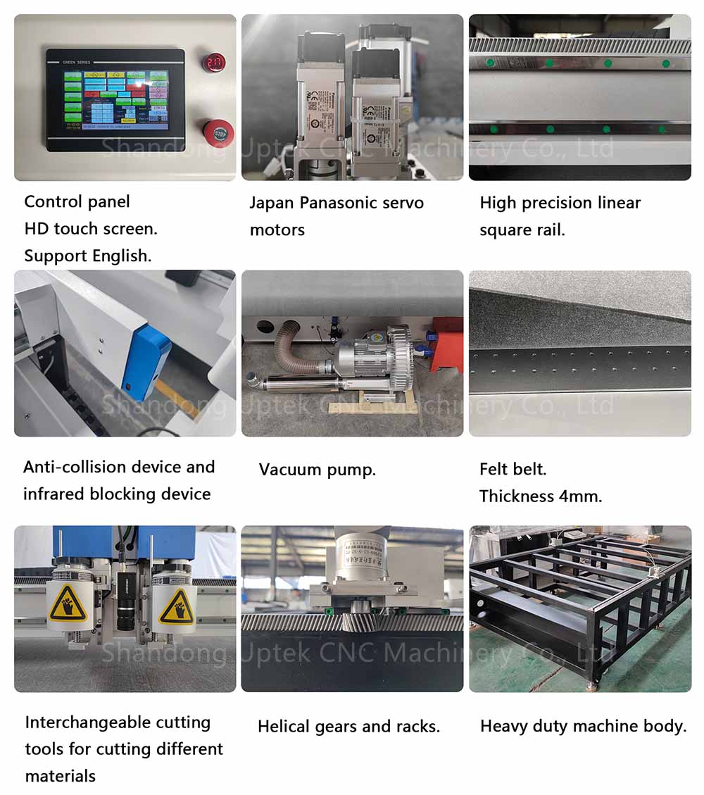 CNC Knife Artificial Grass Turf Cutting Machine